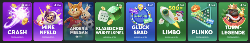 BC Game Spiele